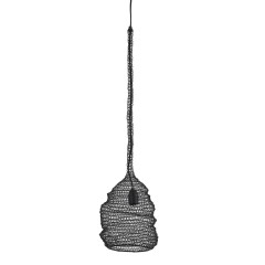 WIRE HANGING LAMP SMALL MATT BLACK 30 - HANGING LAMPS